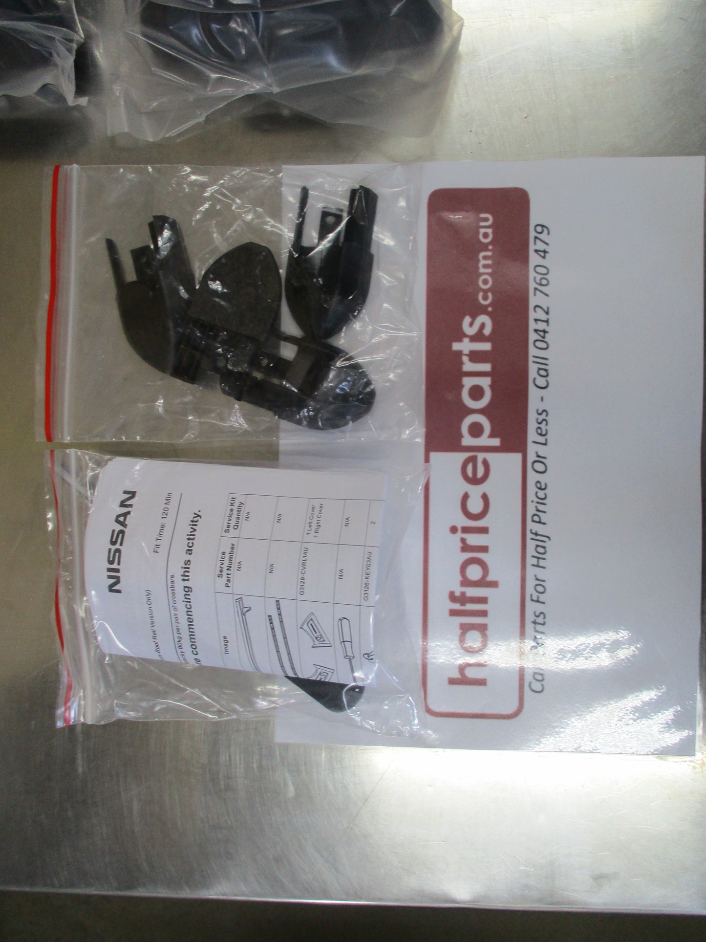 Nissan Navara D32T NP300 Genuine Roof Rack Kit New