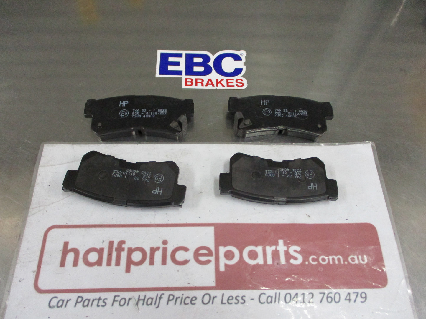 EBC Rear Disc Brake Pad Set Suits Hyundai Trajet New Part