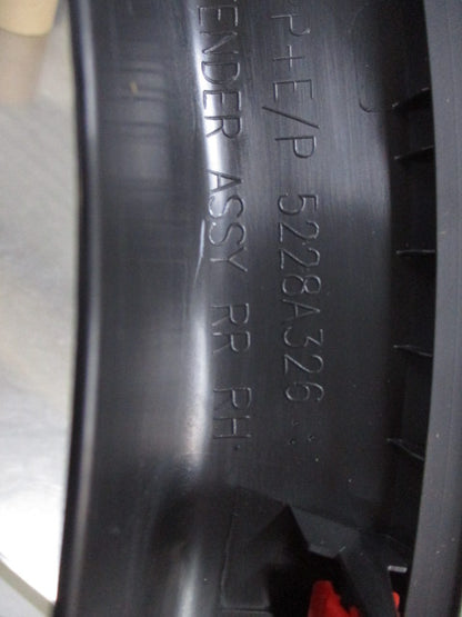 Mitsubishi Outlander Sport Genuine Right Hand Rear Wheel Flare New Part