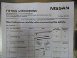 Nissan Navara D32T NP300 Genuine Roof Rack Kit New