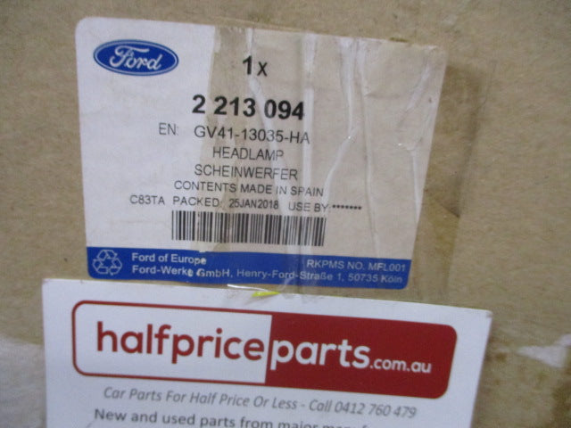 Ford Kuga MKII Genuine Left Hand Front Head Light Assembly (Passenger) New Part