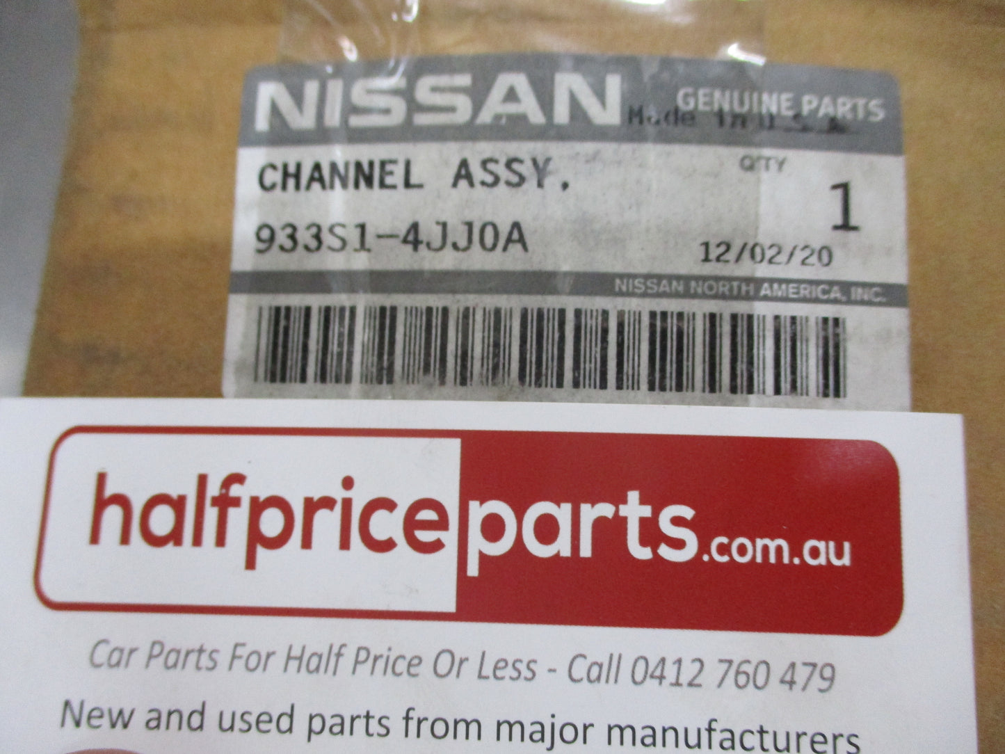 Nissan Navara D23 NP300 Genuine Left Side Channel Brazil Unique Tub New Part