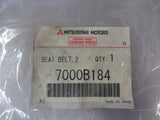 Mitsubishi Outlander Genuine 2ND Row Left Lap Sholder Seat Belt New Part