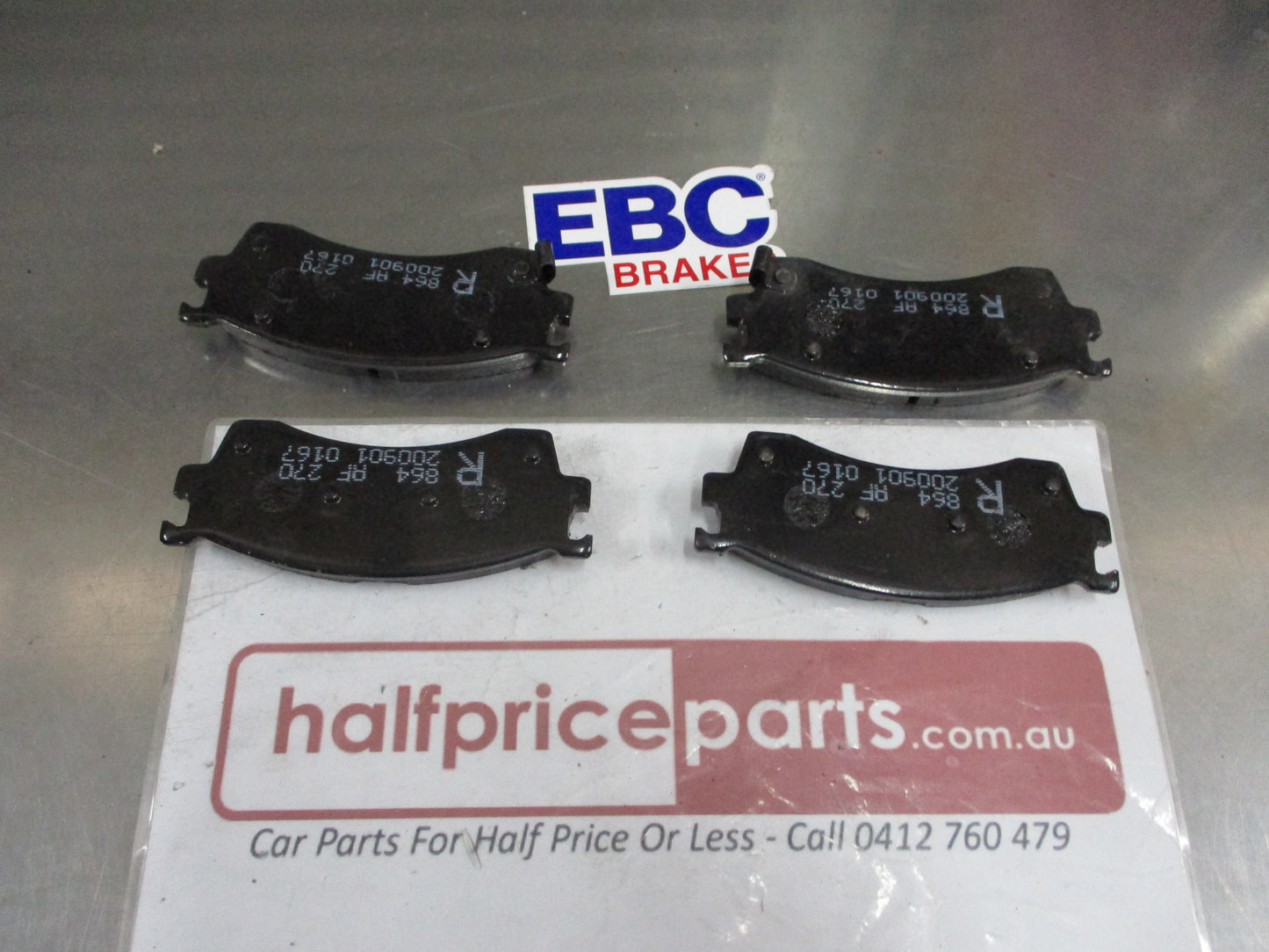EBC Front Disc Brake Pad Set Suits Kia Carens/Clarus New Part