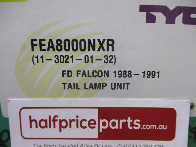 SSS Right Right Hand Rear Tail Light Assembly Suits Ford EA/ED Fairmount Wagon New Part