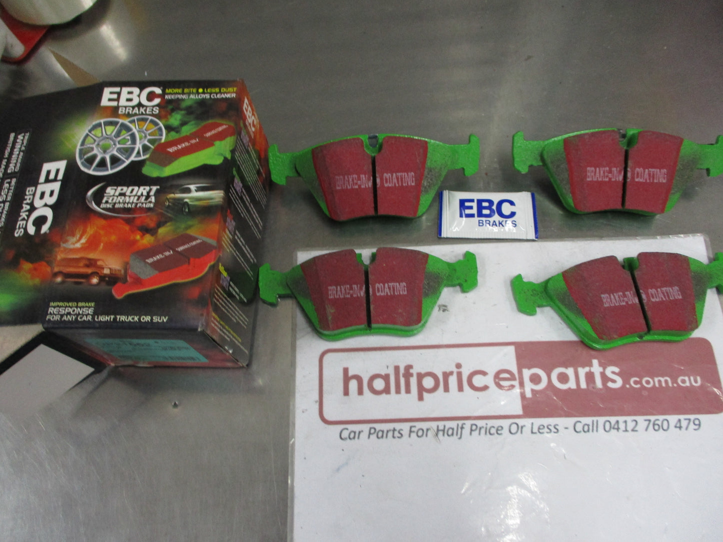 EBC Front Greenstuff Disc Brake Pad Set Suits BMW 3-Series / Z4 New Part