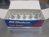 ACDElco S25 P21/5W 12V 21/5W Bay 15D Bulb Pack Of 10 New Part