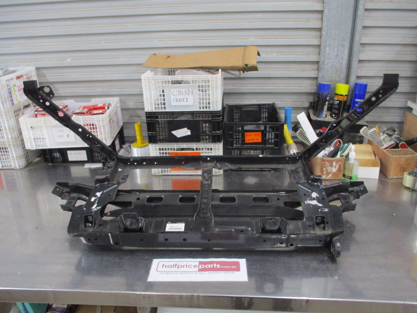 Mitsubishi Lancer Genuine Front Headlight Support Panel New Part