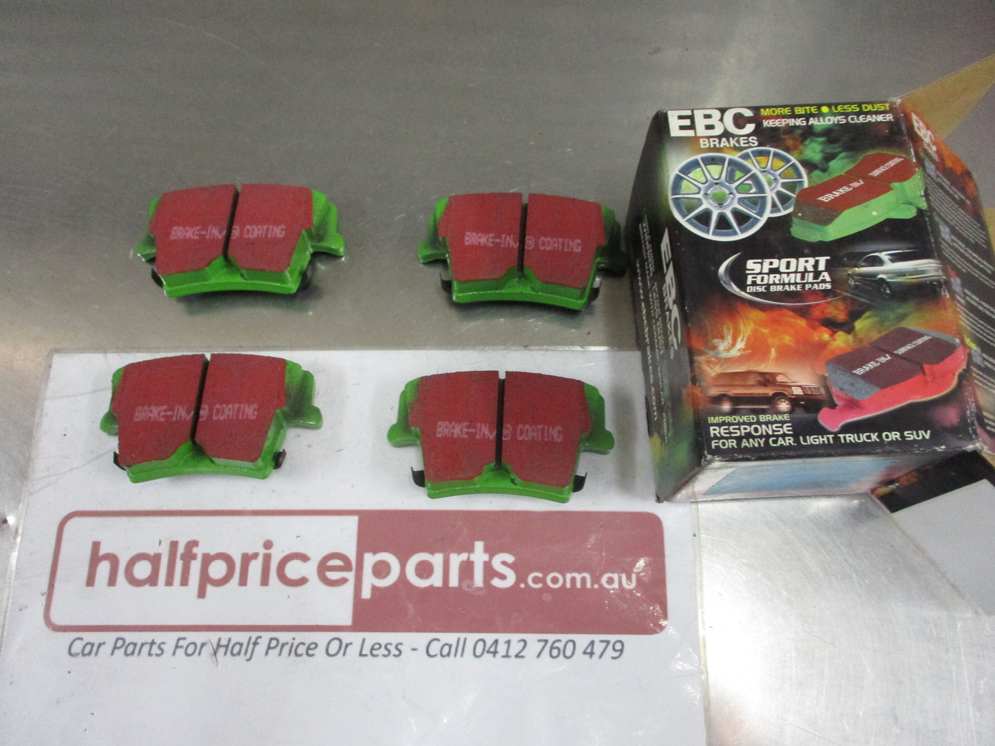 EBC Greenstuff Rear Disc Brake Pad Set Suits Chrysler 300/Dodge Charge /Magnum New Part