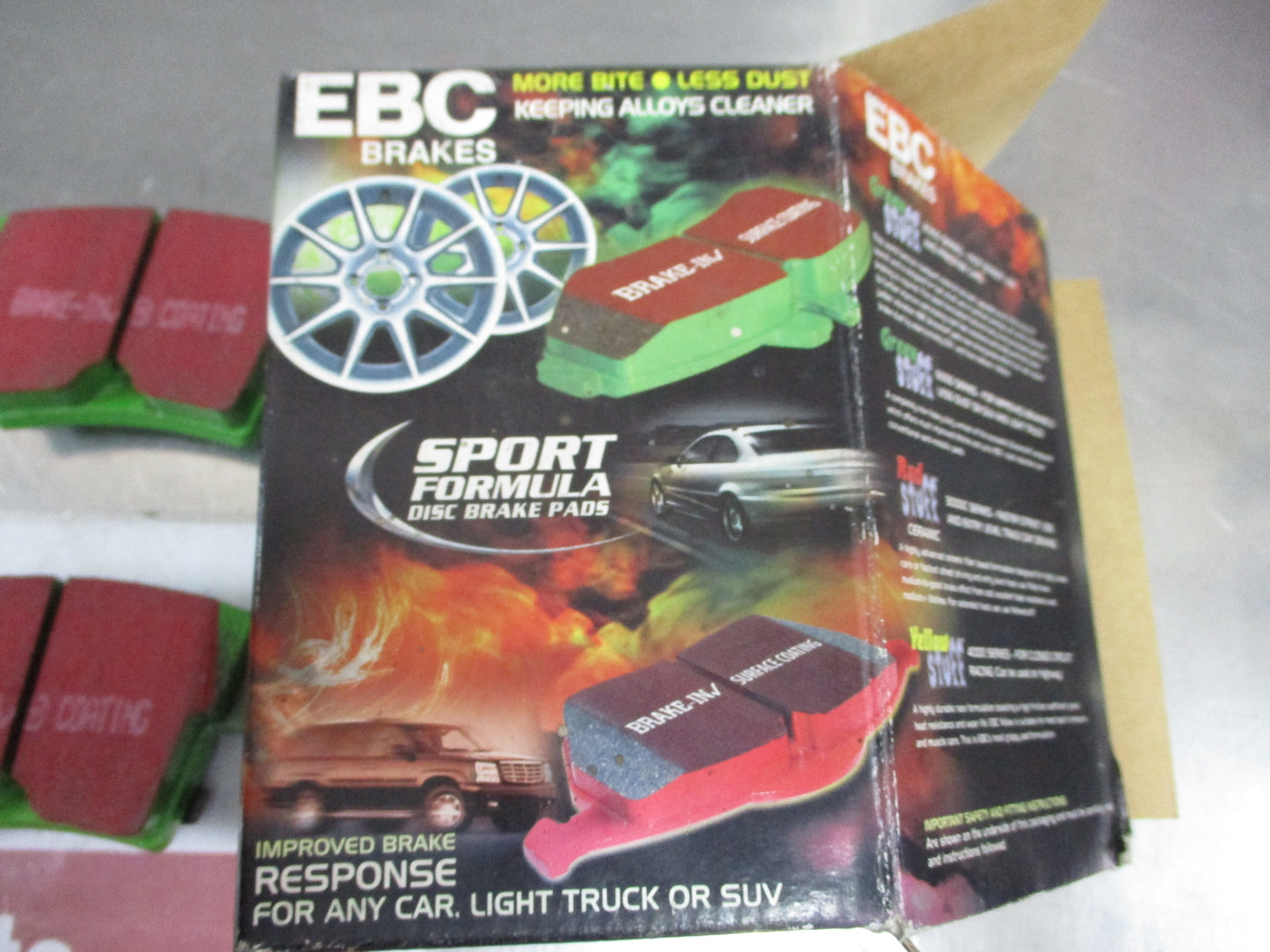 EBC Greenstuff Rear Disc Brake Pad Set Suits Chrysler 300/Dodge Charge /Magnum New Part