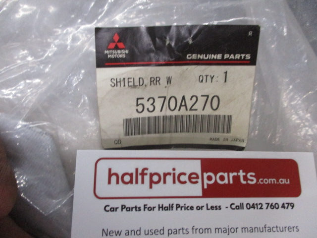 Mitsubishi Outlander Genuine Drivers Rear Wheel Arch Liner New Part