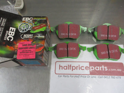 EBC Greenstuff Front Brake Pad Set Suits Audi A3 / VW Golf New Part