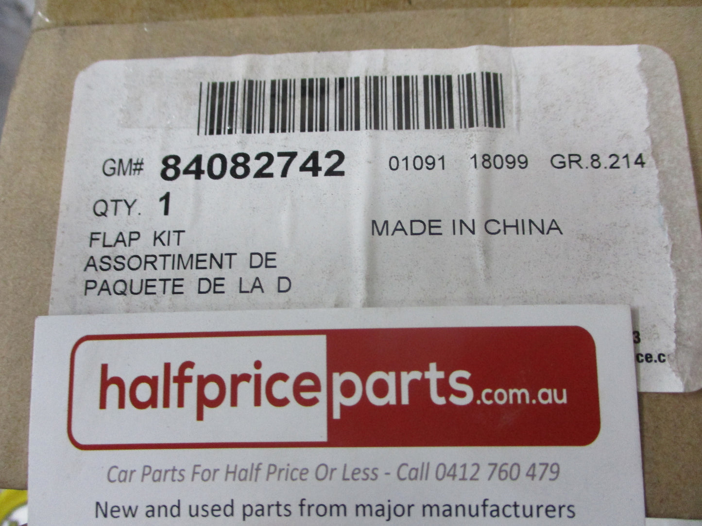 Holden Acadia Genuine Front Mud Flap Set New Part