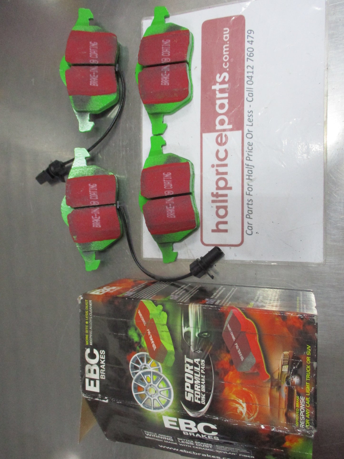 EBC Greenstuff Front Brake Pad Set Suits Auid A4/A6/VW Passat New Part