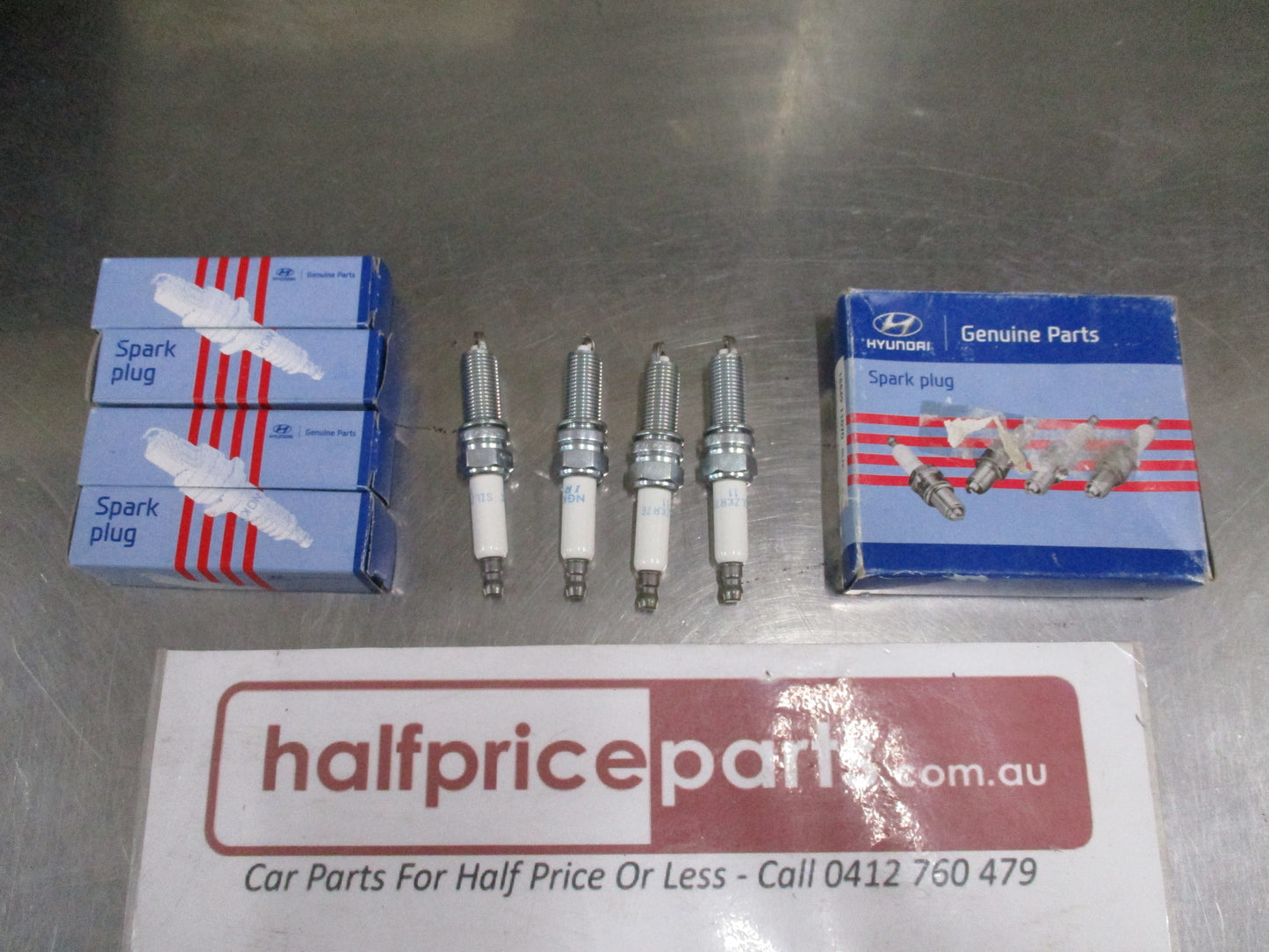 Hyundai/Kia Various Models Genuine Spark Plug Set Of 4 New Part