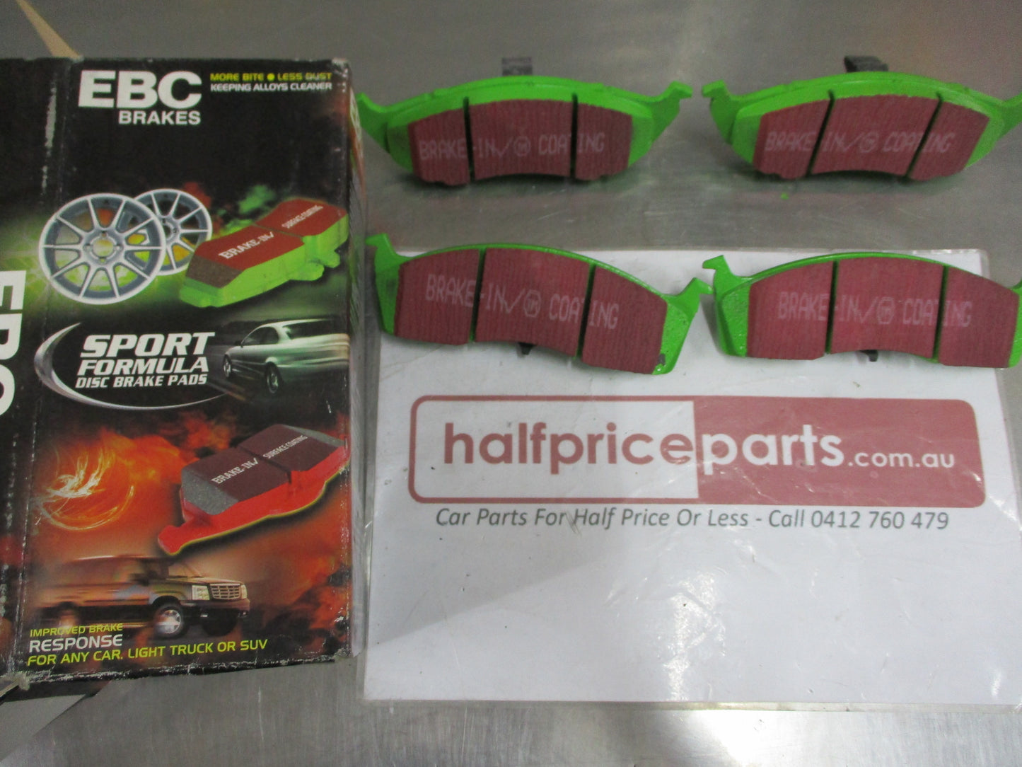 EBC Greenstuff Front Disc Brake Pad Set Suits Chrysler 300M/Neon II New Part