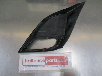 Mazda 3 Genuine Front Bumper Right Hand Lamp Bezel Cover New Part