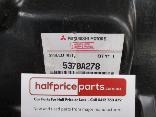 Mitsubishi Triton Genuine splash shield front right new part
