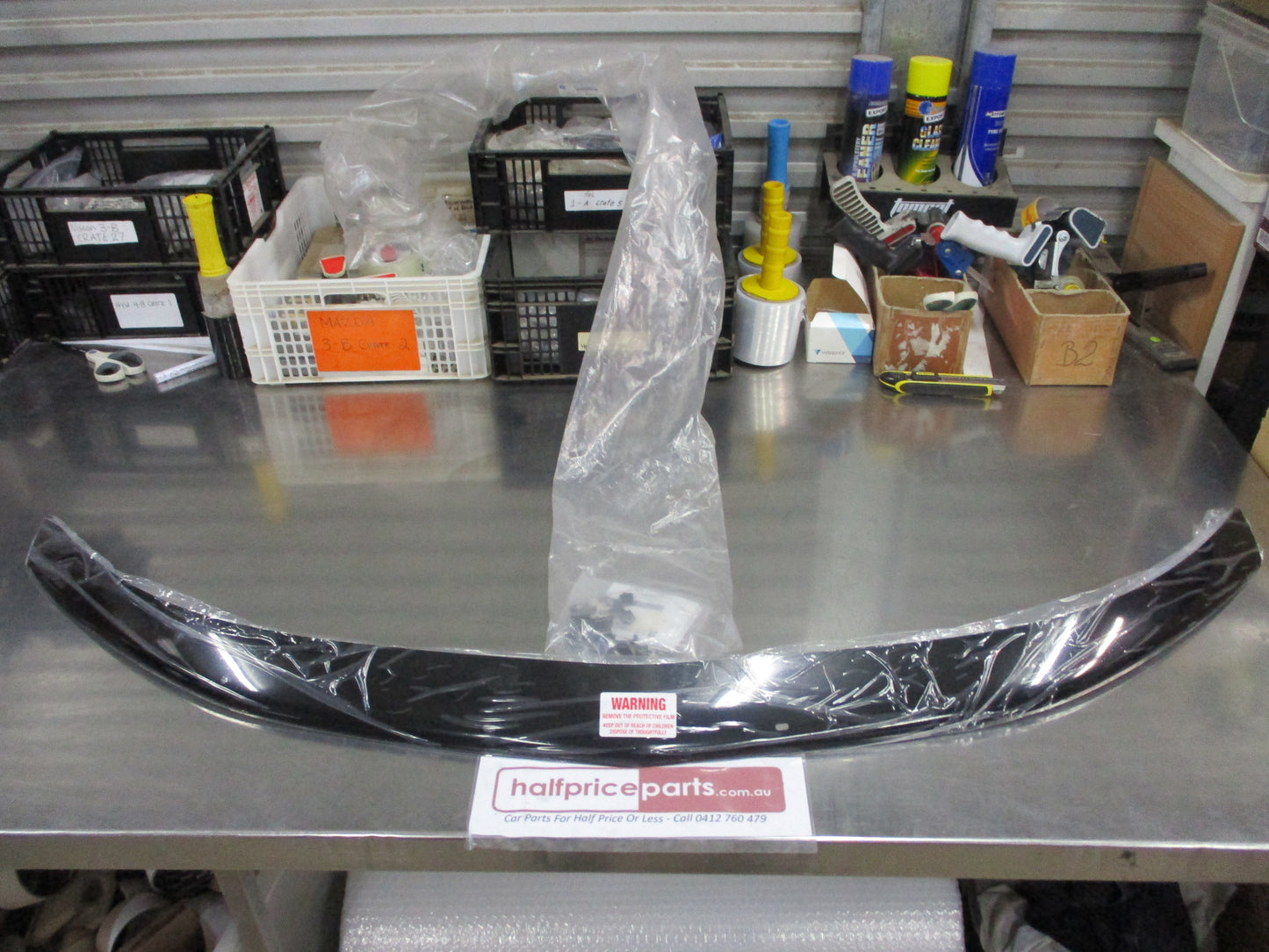 Holden TM Barina Genuine Smoked Bonnet Protector Kit New Part