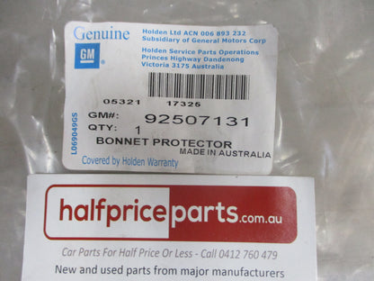 Holden TM Barina Genuine Smoked Bonnet Protector Kit New Part
