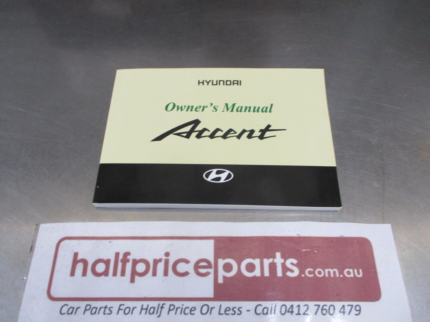 Hyundai Accent MC Genuine Owners Manual New Part