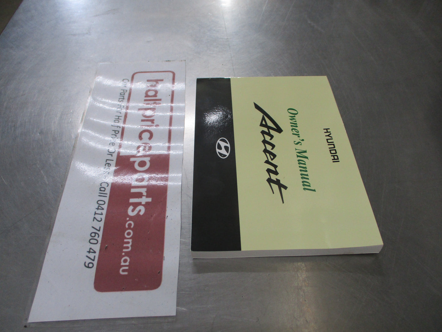 Hyundai Accent MC Genuine Owners Manual New Part