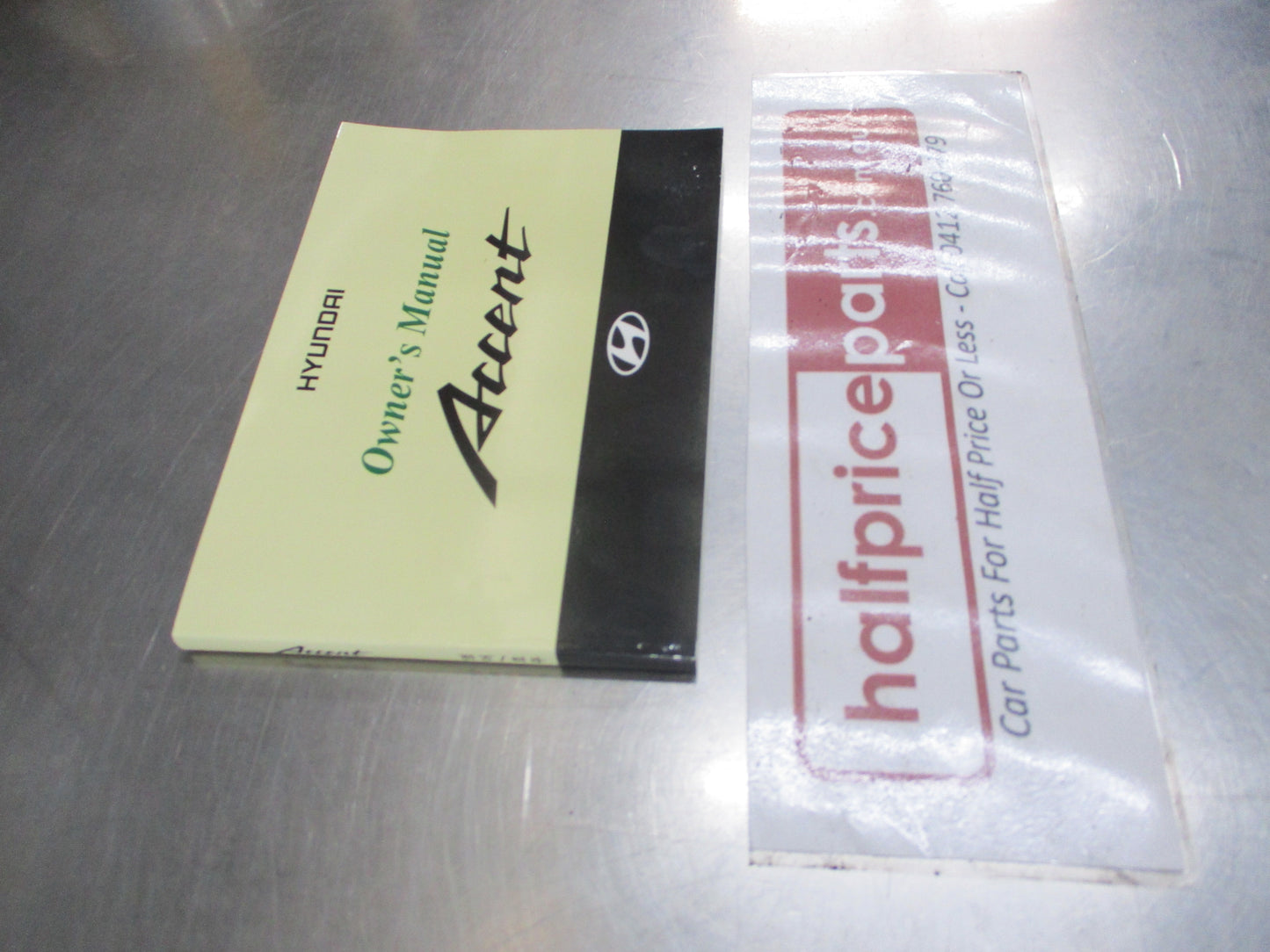 Hyundai Accent MC Genuine Owners Manual New Part