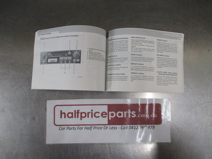 Hyundai Accent MC Genuine Owners Manual New Part