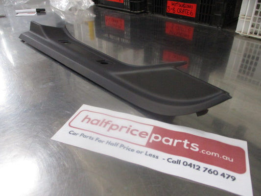 Holden VF Commodore SS Genuine Left Hand Rear Sill Trim Jet Black New Part.