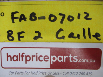 Ford BA/BF/NF/NL/FPV/Sedan/Ute/Wagon Front Aftermarket Grille (unpainted) New Part