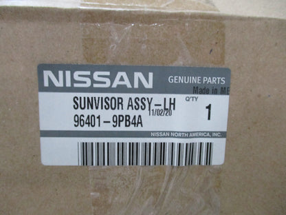Nissan Pathfinder R52 Genuine Left Hand (Passenger) Side Sun Visor New