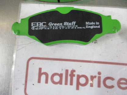 EBC Greenstuff Front Disc Brake Pad Set Suits Peugeot 206/306 New Part
