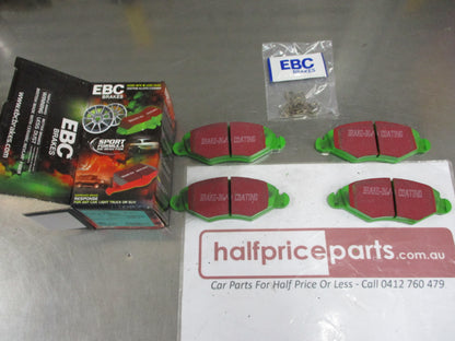 EBC Greenstuff Front Disc Brake Pad Set Suits Peugeot 206/306 New Part