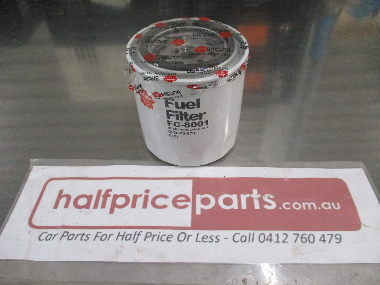 Sakura Fuel Filter Suits Ford Courier/Econovan /Mazda 626/Bravo/E-Series New Part