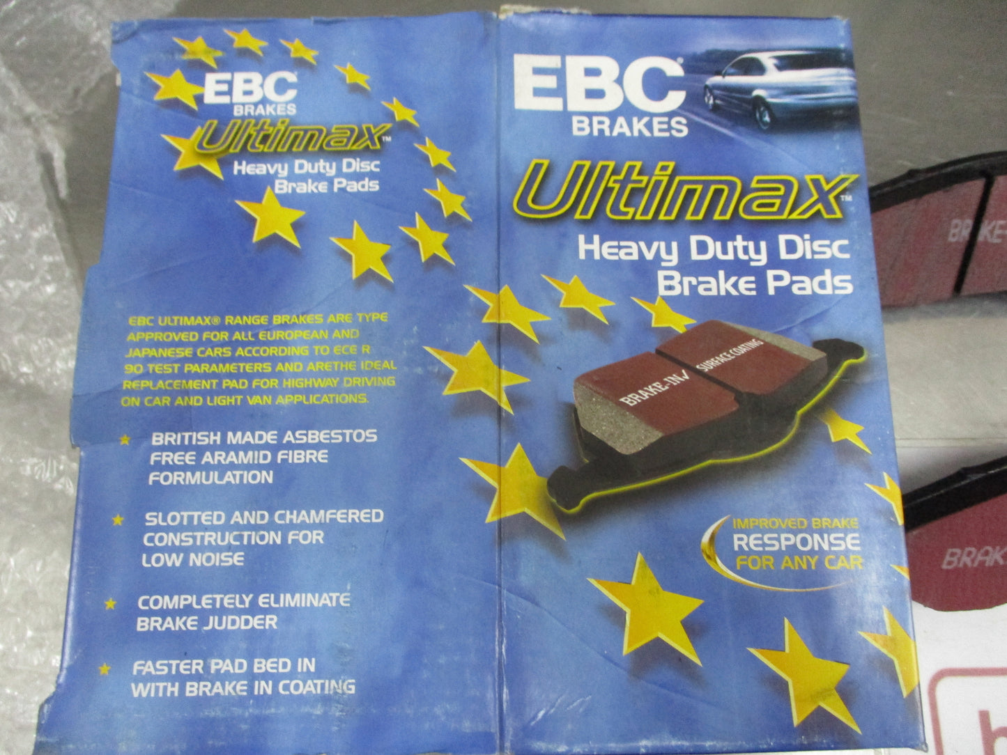 EBC Front Disc Brake Pad Set Suits Jeep Grand Cherokee/Wrangler/Cherokee/Kia Carnival New Part