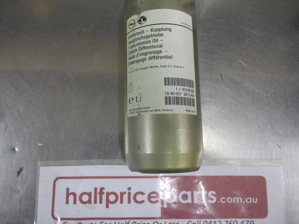 Holden Insignia Malibu Saab 9-3 9-4 9-5 Genuine Differential Oil 1 Ltr 