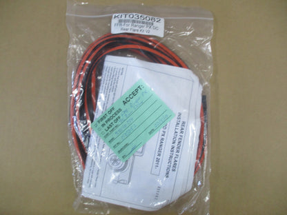 EGR Ford PX Ranger Dual Cab Rear (Only) Fender Flare Kit - Unpainted - New