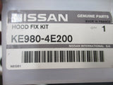 Nissan Qashqai J11 Genuine Under Bonnet Fixing Kit New Part