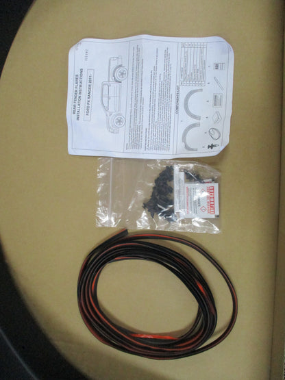 EGR Ford PX Ranger Dual Cab Rear (Only) Fender Flare Kit - Unpainted - New