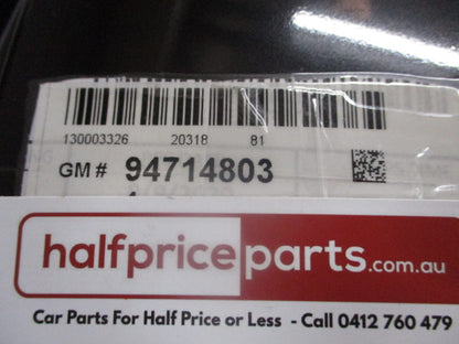 Holden RG Colorado Crew Cab Genuine Front Passenger Tub Filler Panel New Part