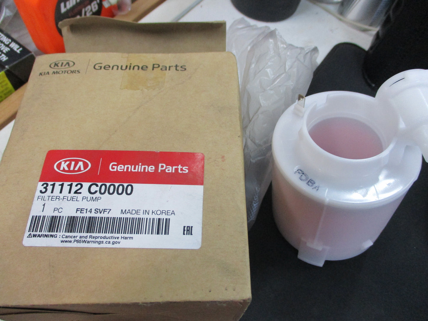 KIA Seltos Genuine Fuel Pump Filter New Part