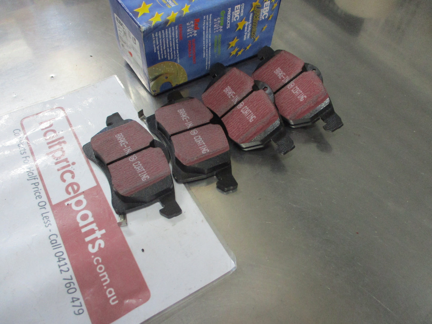 EBC Front Disc Brake Pad Set Suits Holden Astra-G/Zafira-A New Part