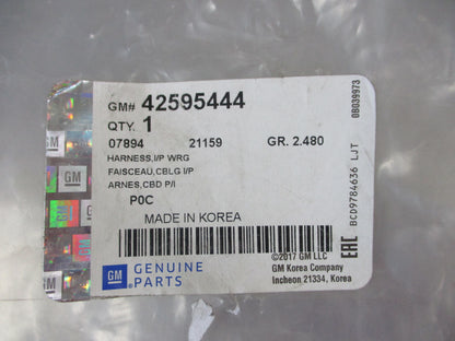 Holden Captiva Genuine Dash Board Wiring Loom New Part