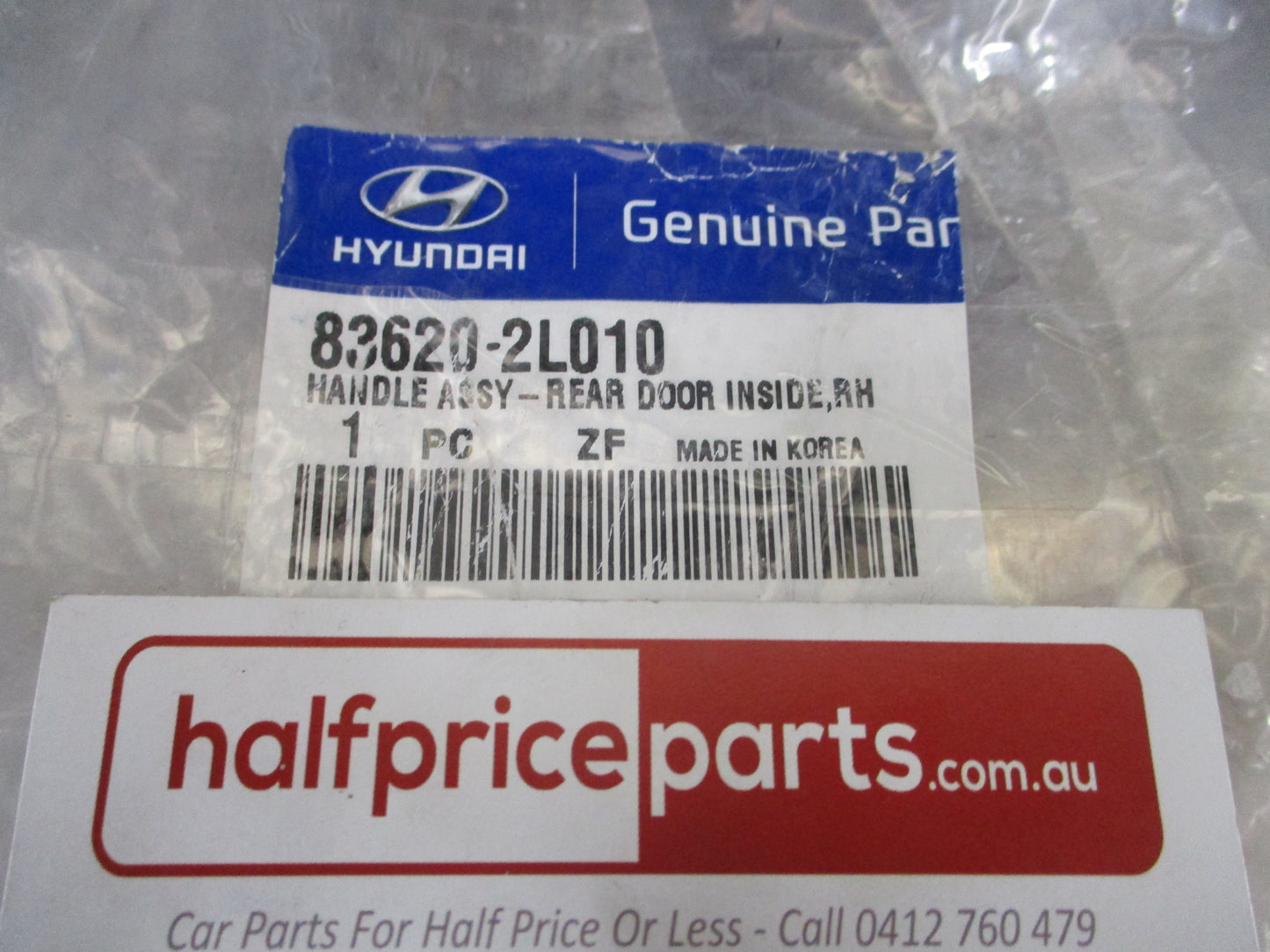 Hyundai Elantra Genuine Rear Right Hand Door Handle New Part