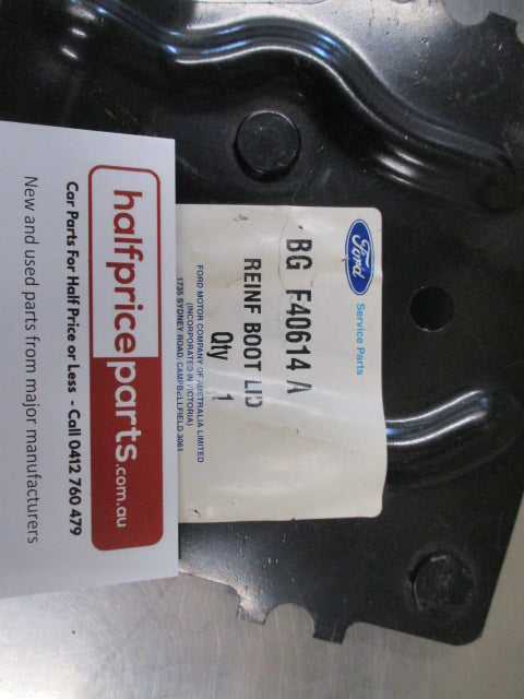 Genuine Ford FG Falcon Boot Lid Lock Reinforcement Plate New Part