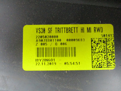 Mercedes Benz Sprinter Genuine Plastic Rear Step New