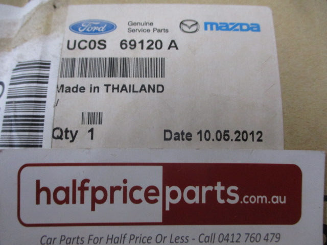 Ford Ranger PJ Genuine Drivers Outer Electric Mirror Chrome (Drivers) New Part