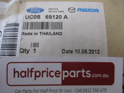 Ford Ranger PJ Genuine Drivers Outer Electric Mirror Chrome (Drivers) New Part