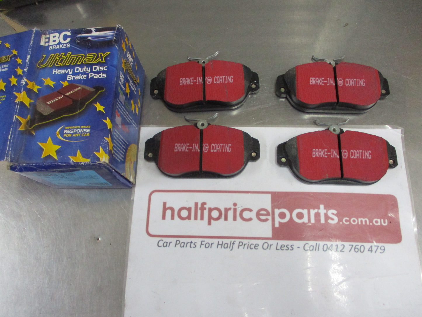 EBC Front Disc Brake Pad Set Suits Volvo 740-940-960-S90-V90 New Part
