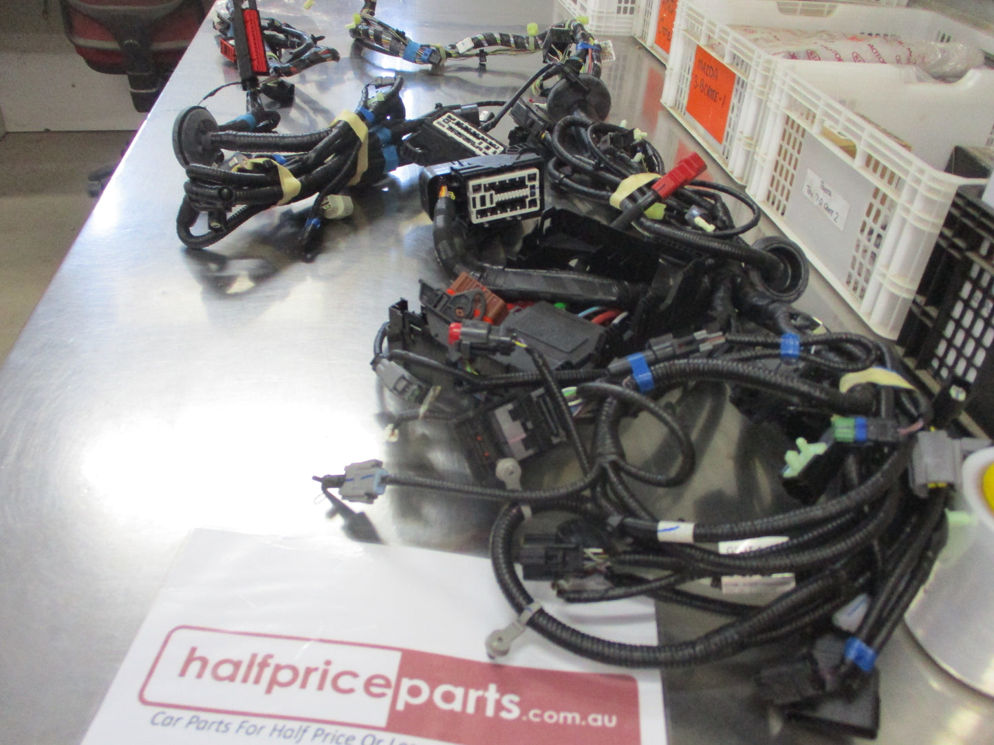 Ford PX Ranger 3.2ltr 6spd Manual Rear Wheel Drive ONLY Genuine Front Wiring Harness Body Loom New Part